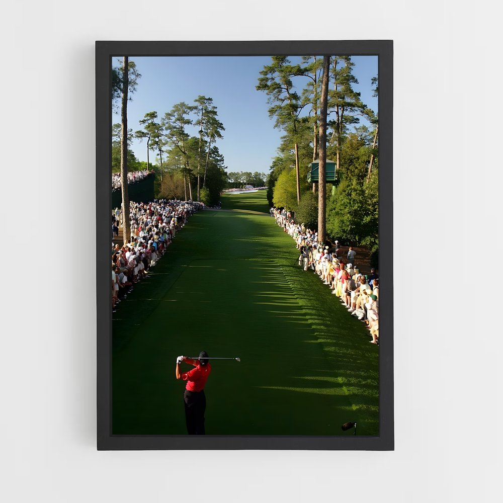 Poster Swing & Cheers – affiche Golf (vue 2)